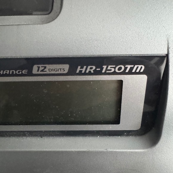 Casio HR-150TM Printing Calculator 12-Digit Tax Exchange Calculator - Picture 2 of 6